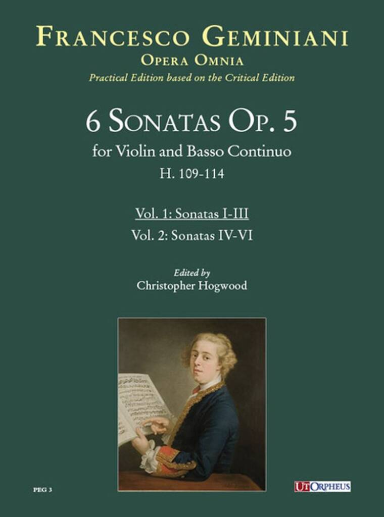 6 Sonate Op 5 (H. 109-114) Vol 1 : Sonate 1-3